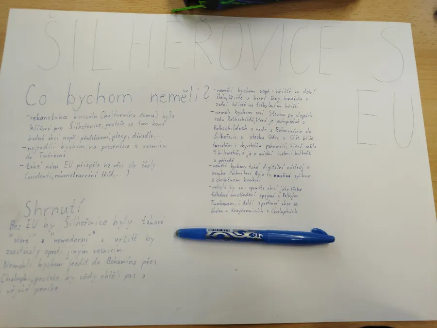 Spolupráce Šilheřovic a EU