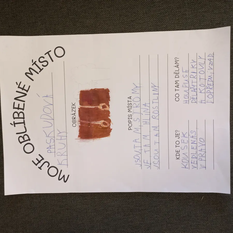 moje oblíbené