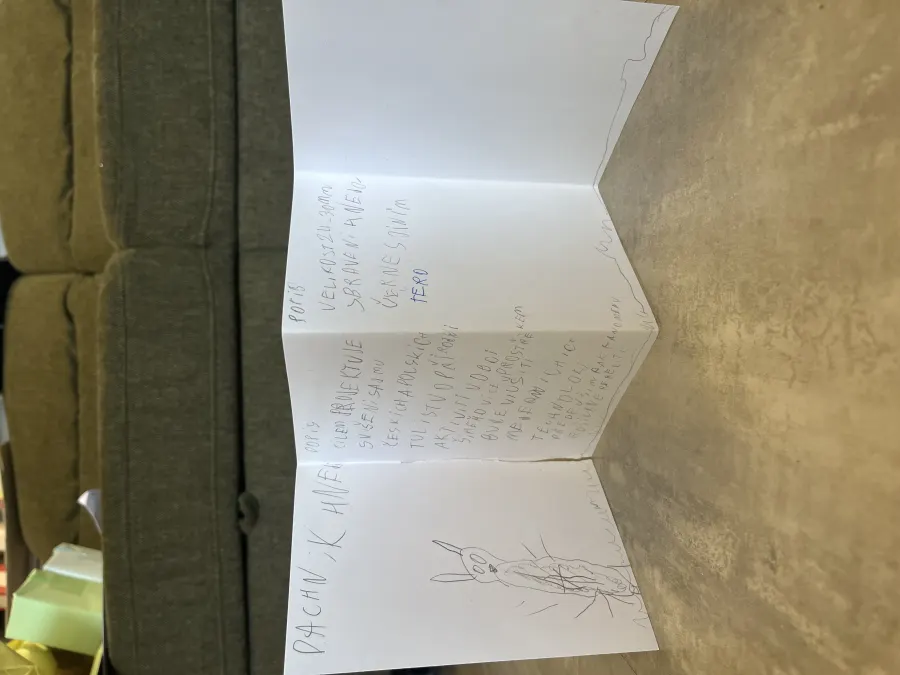 Leporelo brouk Pachník